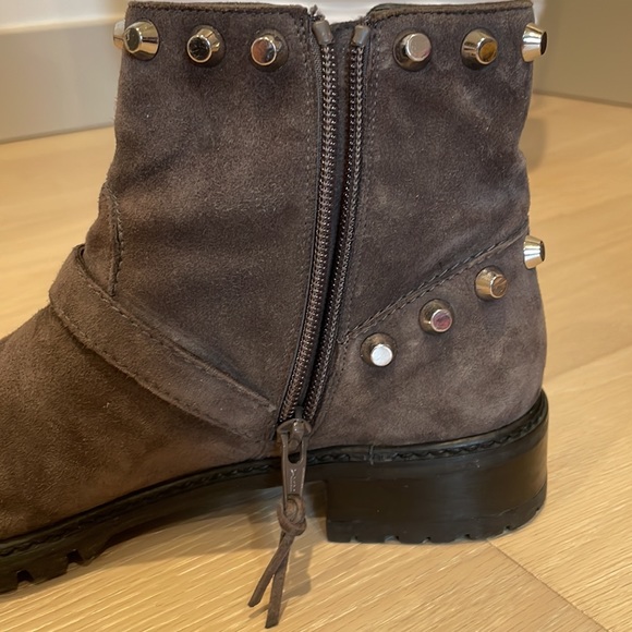 Suede ankle boots - Picture 5 of 9